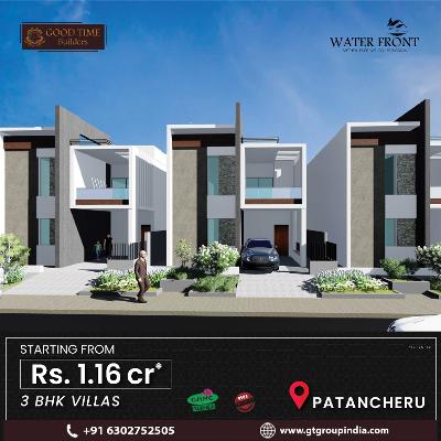 3bhk Villas in Patancheru | Good Time Builders
